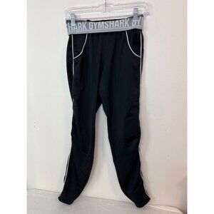 Gymshark XS Womans Jogger Pants Foldover Logo Waist Pockets